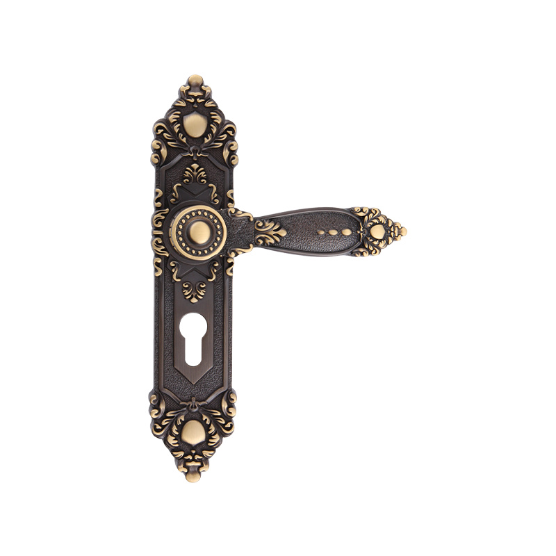 610-510 Europae retro 24k realis aurum tacere longum panel unum-piece clausum